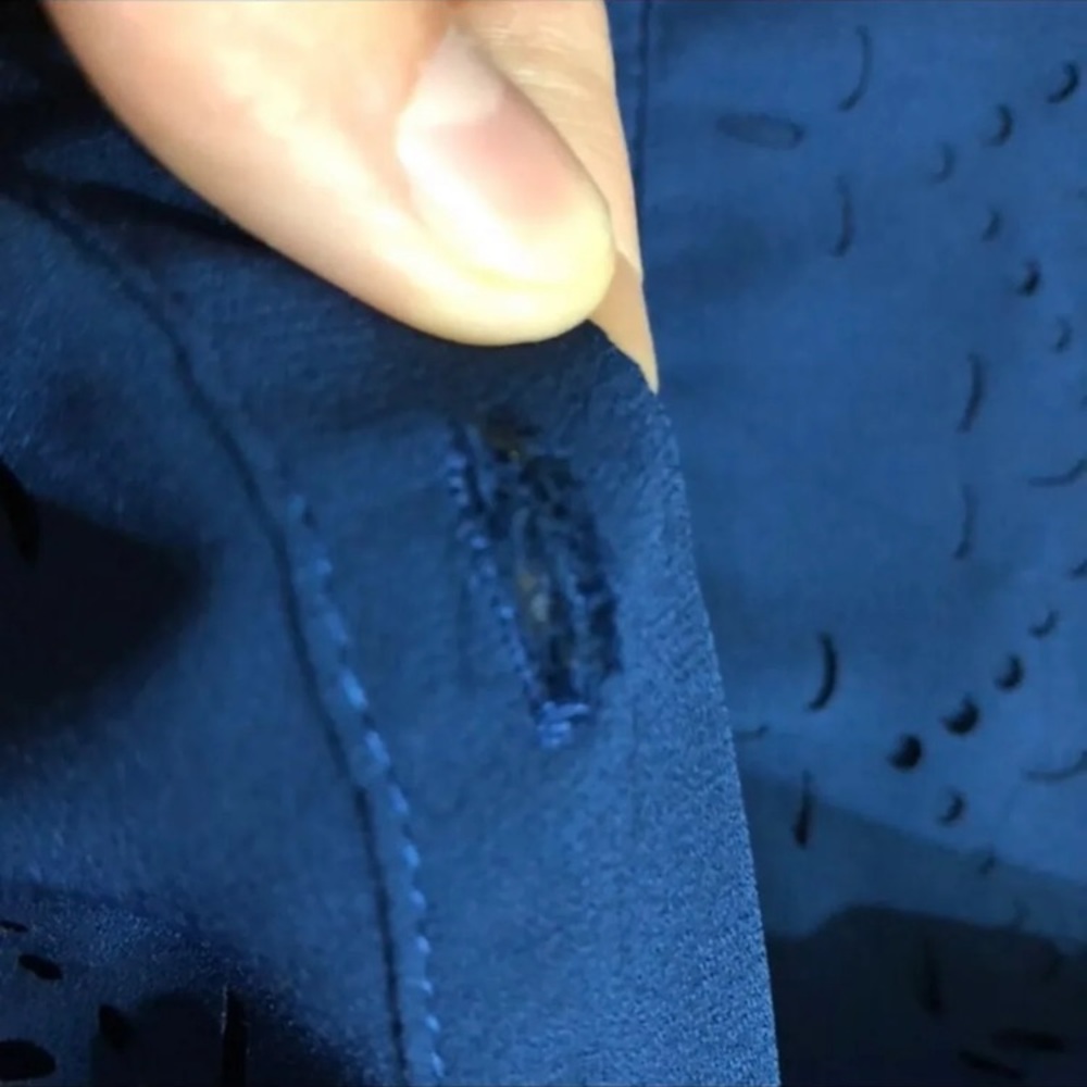 Ya Navy Ruffle Dress - Picture 7 of 11